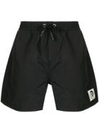 Diesel Front Pocket Swim Shorts - Black