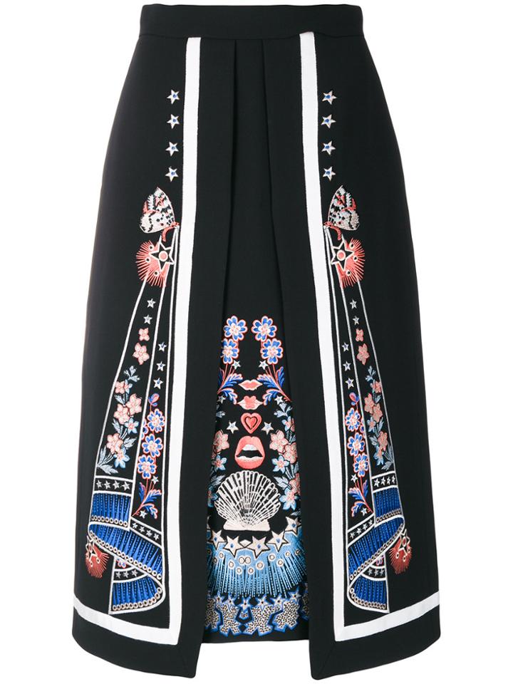 Temperley London Parchment Layer Skirt - Black