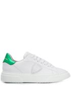 Philippe Model Contrasting Counter Sneakers - White