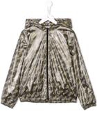 Fendi Kids Fendimania Lightweight Printed Jacket - Brown