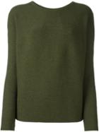 Christian Wijnants 'kopa' Jumper, Women's, Size: Large, Green, Virgin Wool