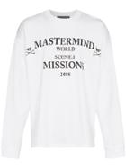 Mastermind Japan Mastermind Missons Ls Tee Wht - White