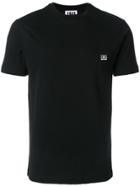 Les Hommes Urban Round Neck Logo T-shirt - Black