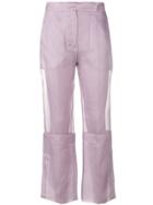 Max Mara Opale Trousers - Pink & Purple