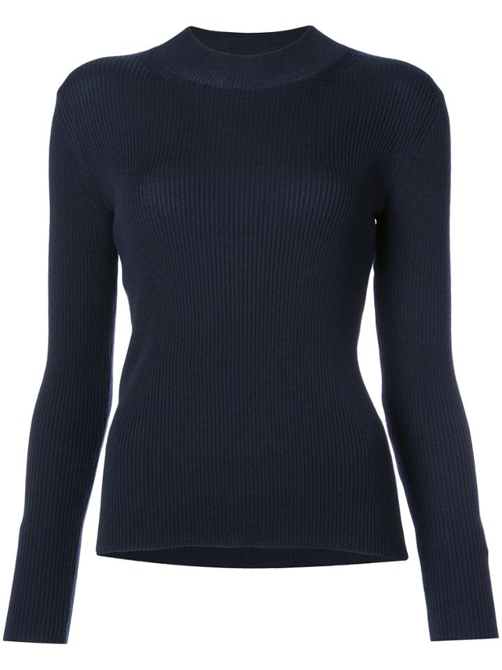 Enföld Ribbed Jumper - Blue