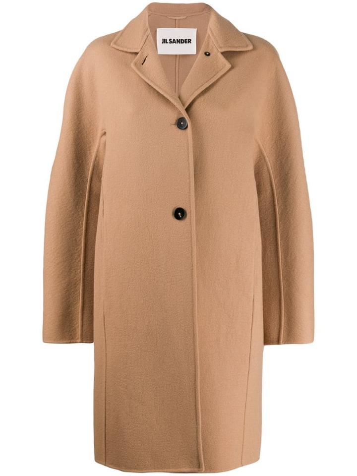 Jil Sander Lloyd Single-breasted Coat - Neutrals