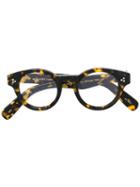 Moscot - Grunya Glasses - Unisex - Acetate - 45, Black, Acetate