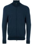 Polo Ralph Lauren Zipped Cardigan, Men's, Size: Medium, Blue, Merino