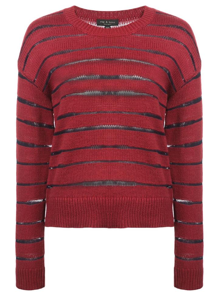 Rag & Bone Penn Jumper - Red