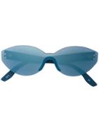 Yeezy Oval Sunglasses - Blue
