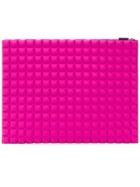 No Ka' Oi Chocolate Bar Quilted Clutch - Pink