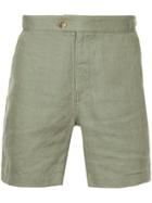 Venroy Casual Chino Shorts - Green