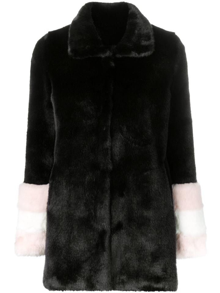 Lasienetmoi Faux Fur Coat - Black