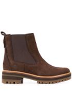 Timberland Ridged Sole Ankle Boots - Brown