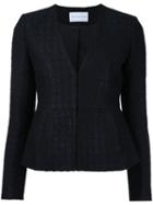 Estnation - Tweed Blazer - Women - Cotton - 40, Blue, Cotton