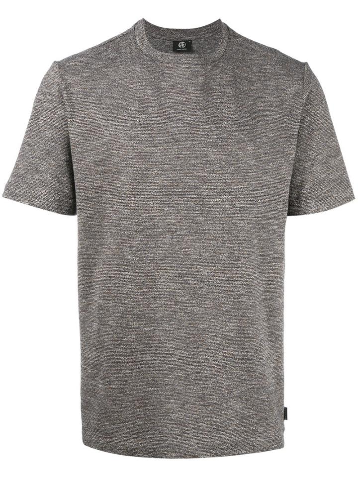 Ps By Paul Smith Heather Pattern T-shirt, Men's, Size: Xxl, Grey, Cotton