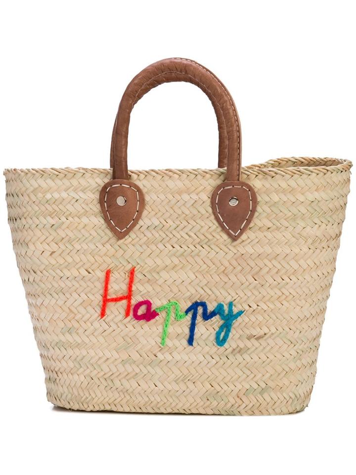 Poolside Le Superette Happy Tote - Brown