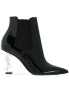 Saint Laurent Opyum Ankle Boots - Black