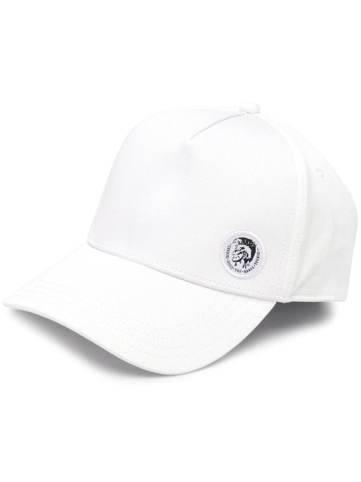 Diesel Basic Baseball Cap - White