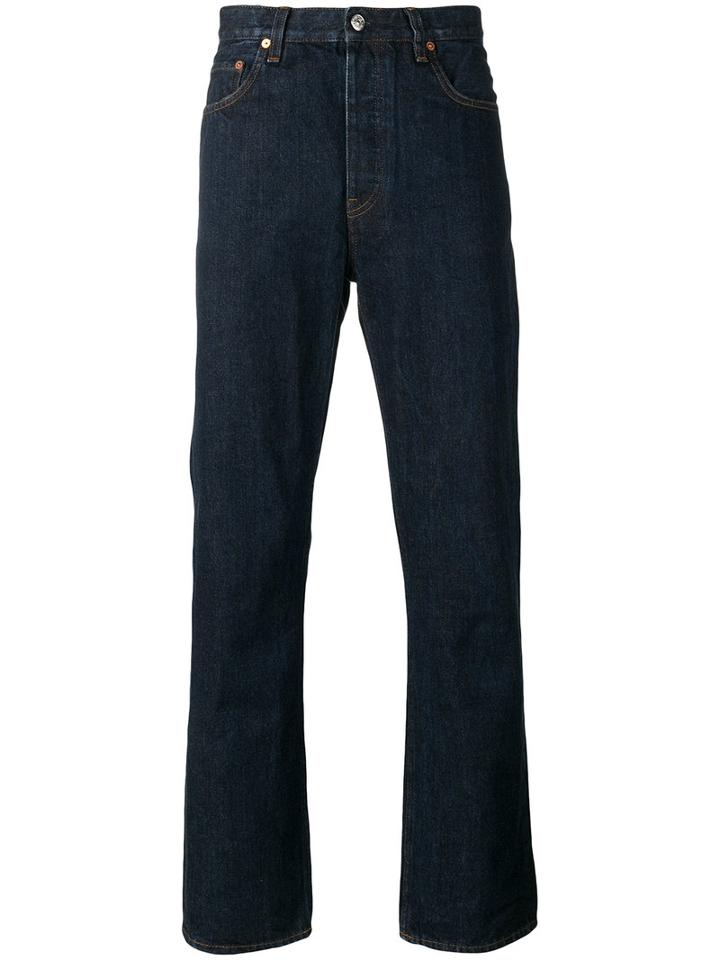 Acne Studios Classic Jeans, Men's, Size: 32, Blue, Cotton