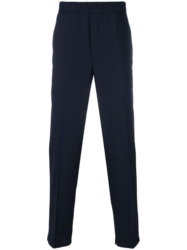 Neil Barrett Elasticated Waist Trousers - Blue
