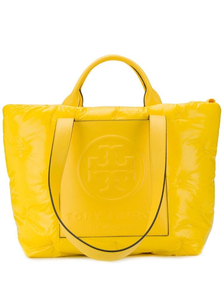 Tory Burch Perry Bombe Padded Tote Bag - Yellow