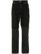 Martine Rose Two-piece Jeans - Black