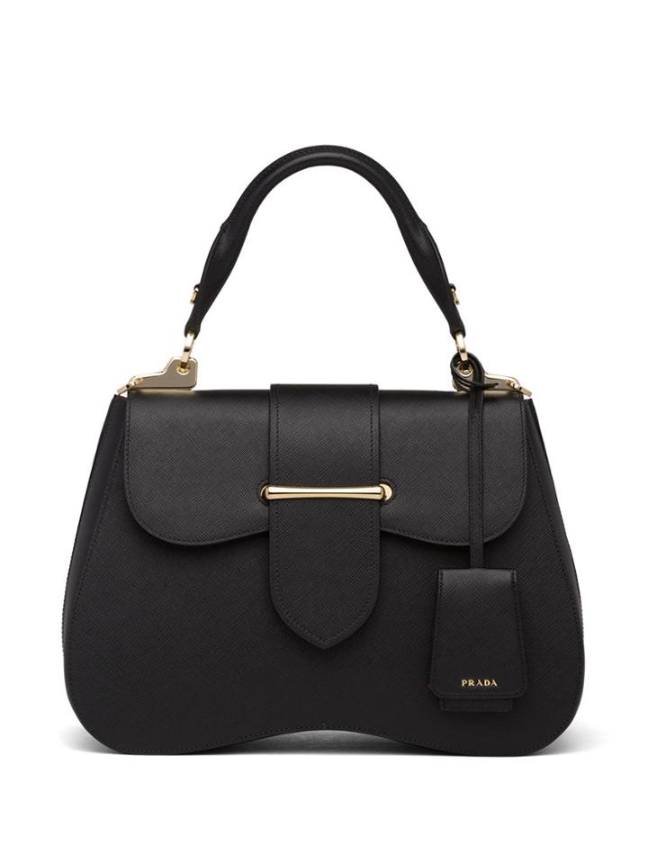 Prada Large Sidonie Tote Bag - Black