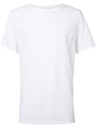 Onia - Chad Ss T-shirt - Men - Linen/flax/polyester - L, White, Linen/flax/polyester