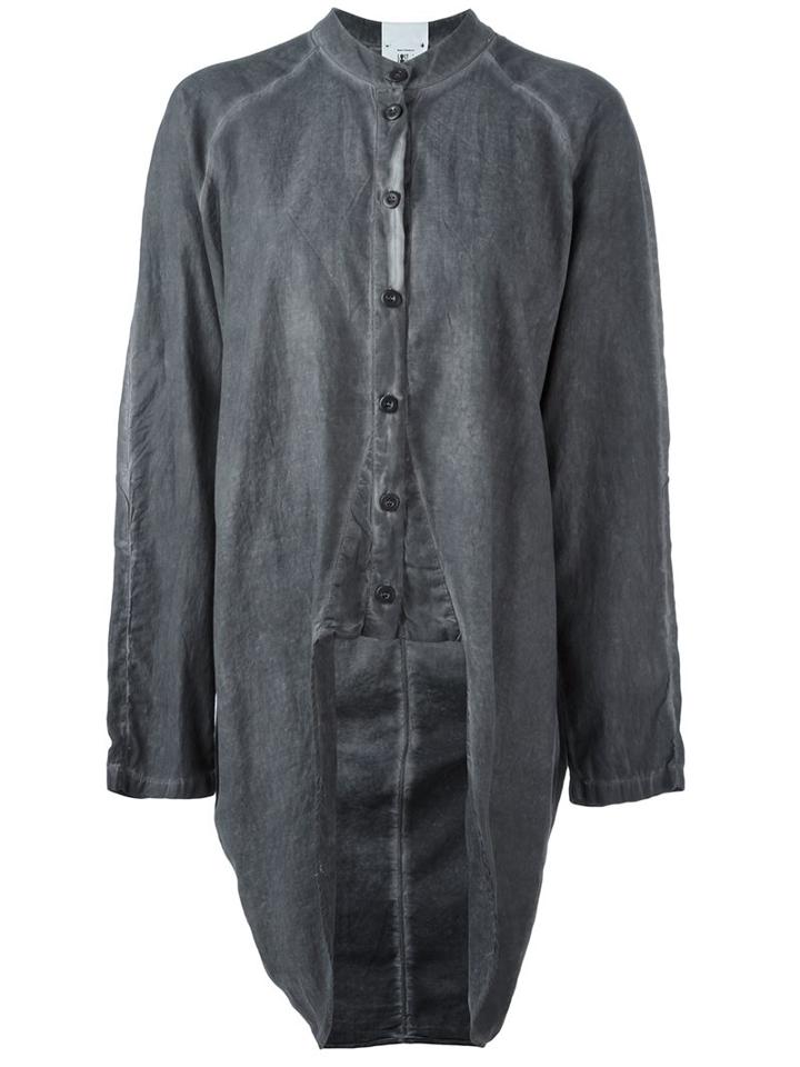 Lost & Found Rooms Long Shirt, Women's, Size: Small, Grey, Cotton