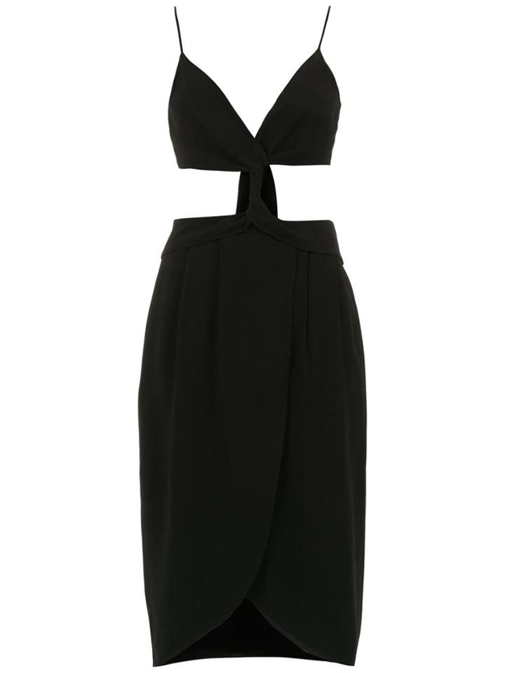 Framed Teshima Midi Dress - Black