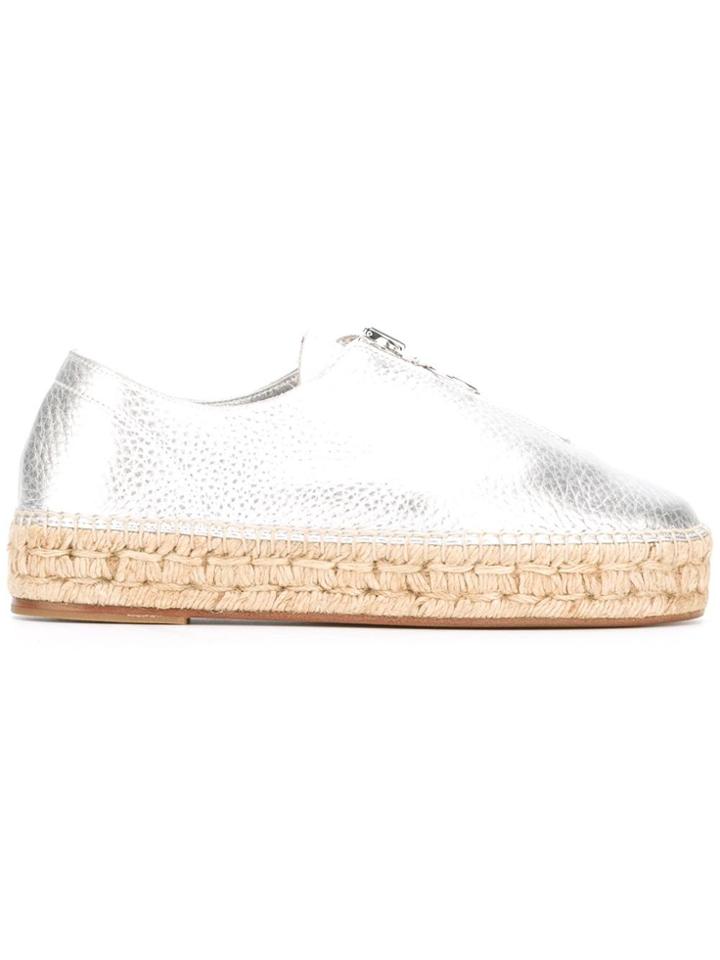 Alexander Wang Devon Espadrille Sneakers - Grey