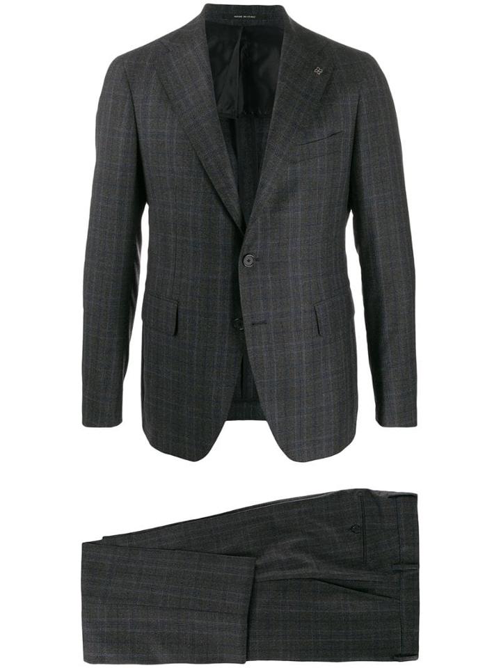 Tagliatore Glen Plaid Two-piece Suit - Blue