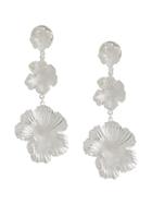 Meadowlark Coral Drop Earrings - Metallic
