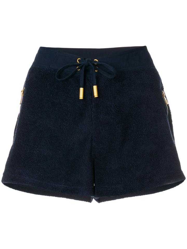 Tory Burch Drawstring Shorts - Blue