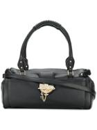 Just Cavalli Chain Clasp Tote - Black