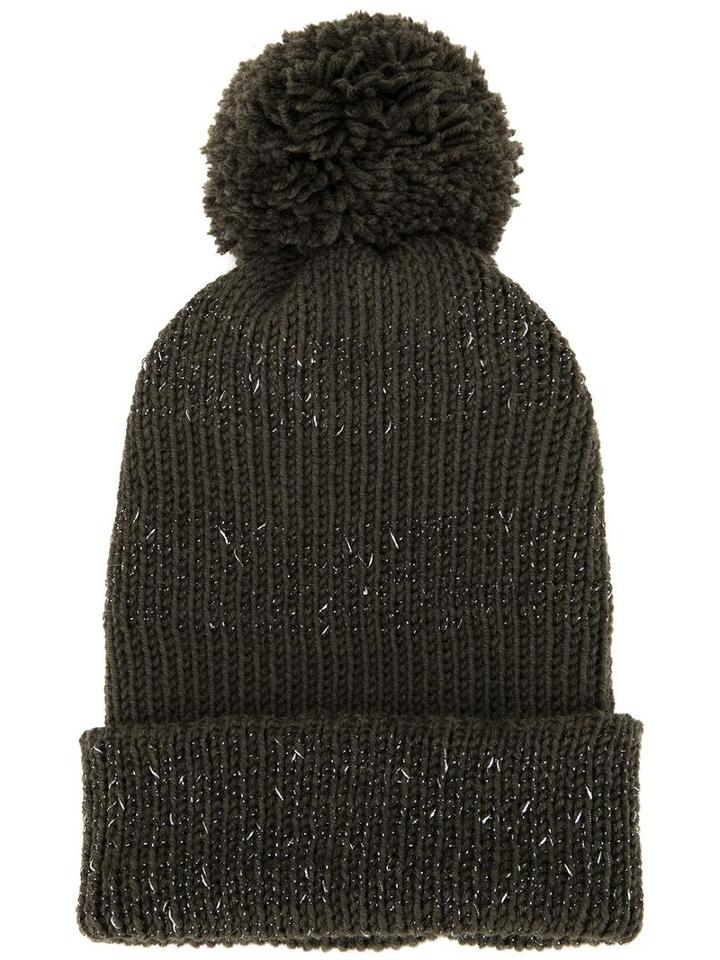 7ii 'kabru' Beanie, Women's, Green, Wool/lurex