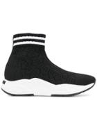 Kennel & Schmenger Knitted Slip-on Sneakers - Black