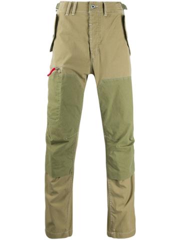 G-star Raw Research Patchwork Trousers - Green