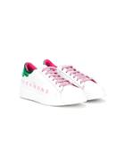 John Richmond Kids Colour Block Sneakers - White