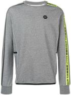 Philipp Plein Stripe Detail Sweatshirt - Grey