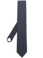 Prada Micro-printed Tie - Blue