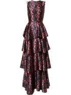 Huishan Zhang Lace Panel Shirt Dress - Black