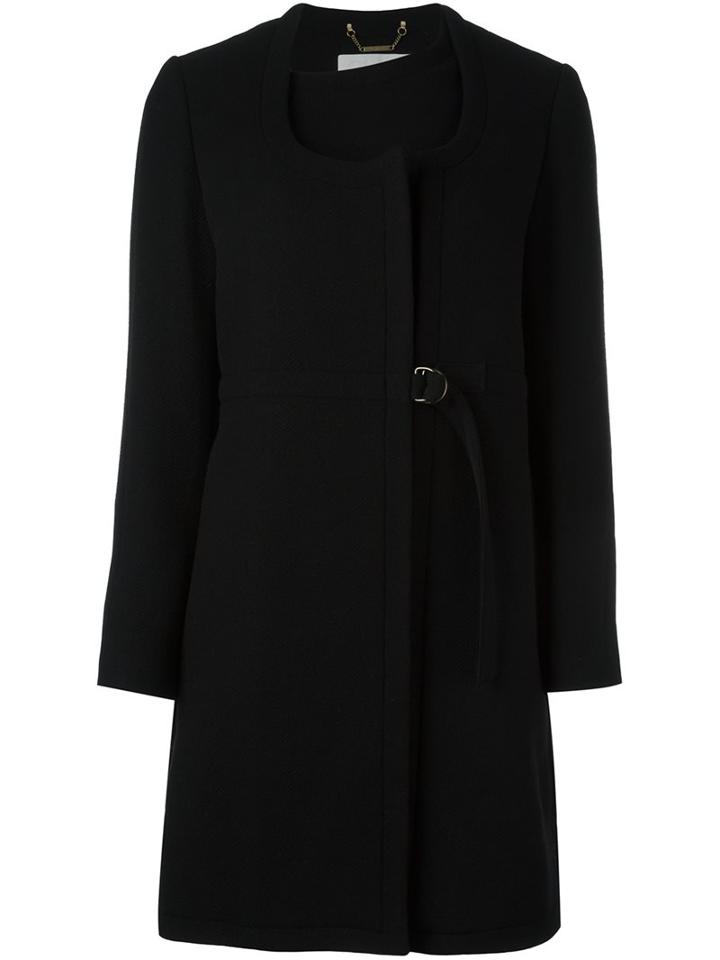 Chloé Collarless Coat