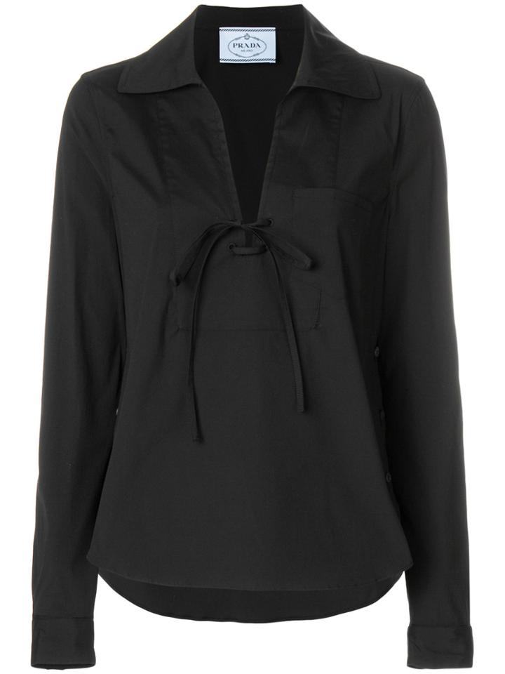 Prada Relaxed-fit Pyjama Suit - Black