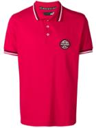 Love Moschino Logo Patch Polo Shirt - Red