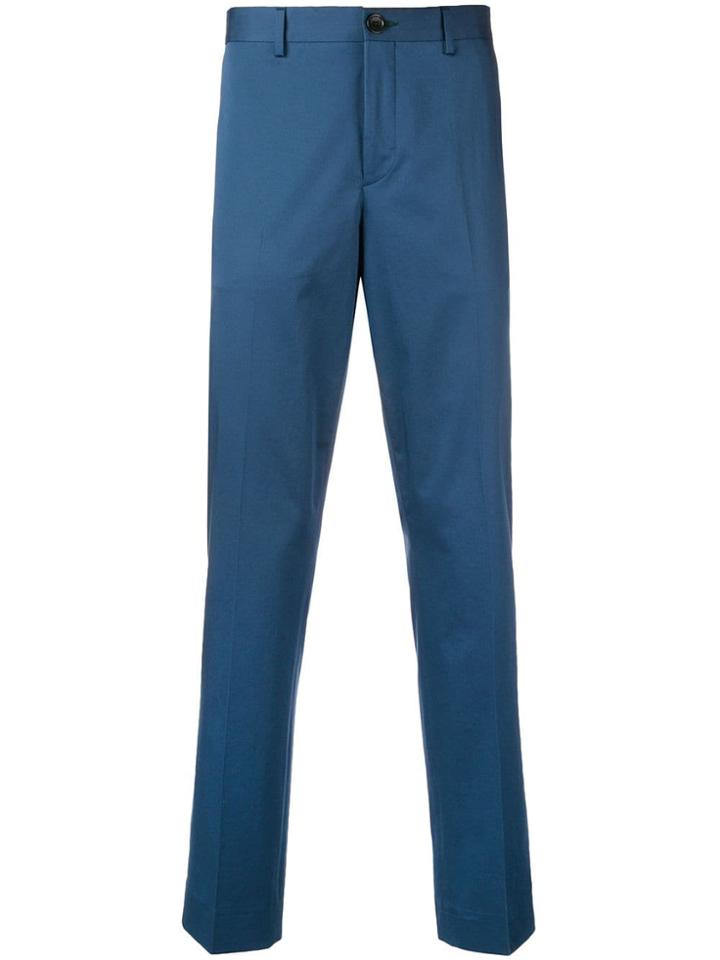 Ps Paul Smith Slim Trousers - Blue