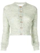 Alice Mccall Cropped Cardigan - Green