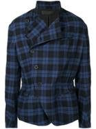 Haider Ackermann Plaid Jacket - Blue