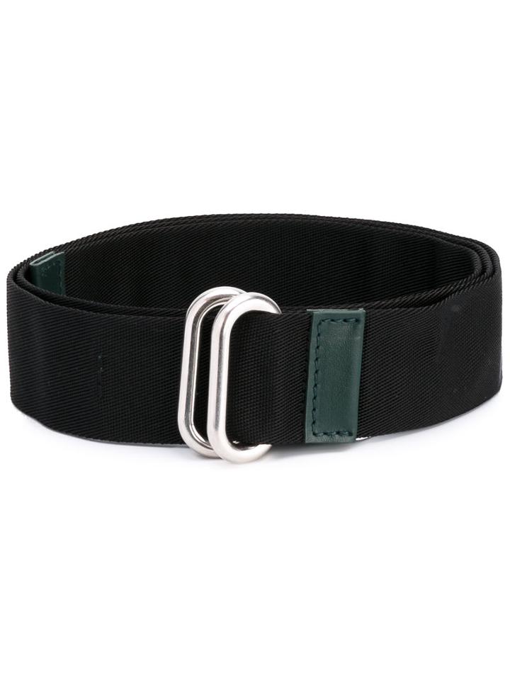 Marni - Loop Strap Belt - Men - Calf Leather/polyamide/polyester/tin - S, Black, Calf Leather/polyamide/polyester/tin